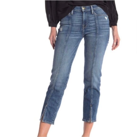 FRAME Le Nouveau Straight Front Split Jeans Size‎ 26 - Picture 1 of 12
